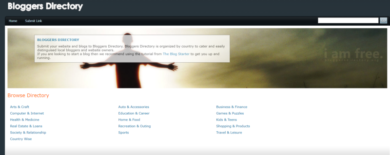 free blog submission sites