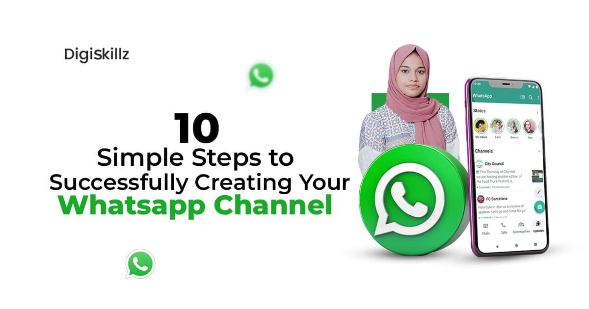 how to create whatsapp channel