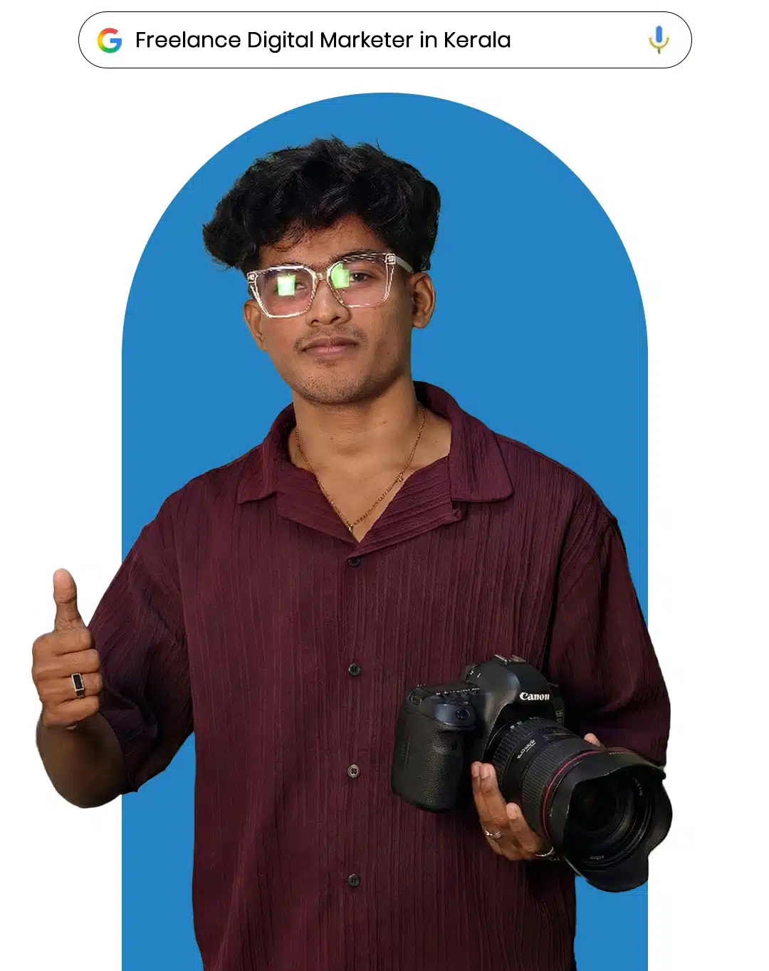 Digital marketing creator course student