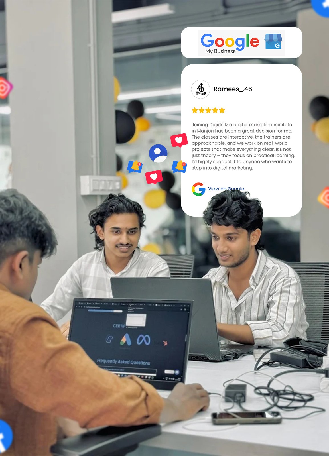 digital-marketing-course-students-batch-manjeri-malappuram Digital marketing course in manjeri